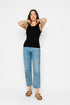 Leanne-Crew Neck Tank